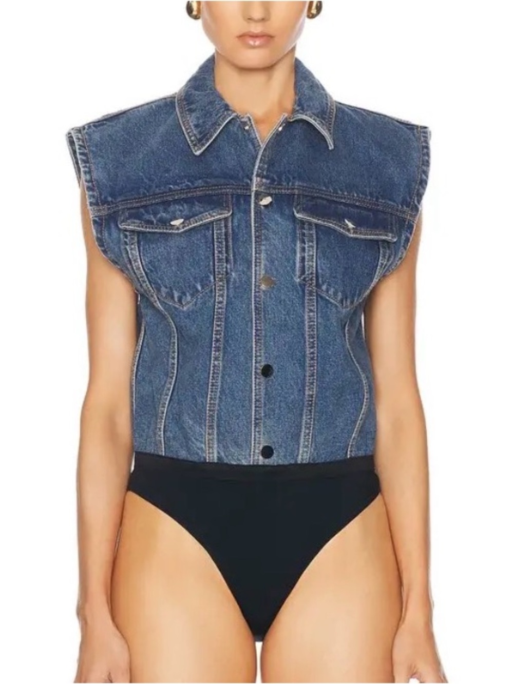 Ronny Kobo Carlyle Bodysuit Sz L